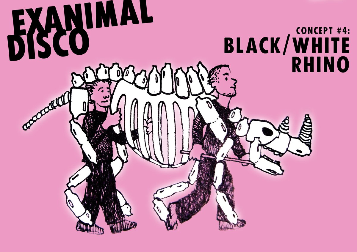 loopdotcoop's tweet image. Exanimal Disco concept 4: Black/white rhino.

Read more on ello:
ello.co/loopdotcoop/po…

#ExtinctionRebellion #XR #upcycled #milkbottle #puppet #performance #dance #costume #protest #plastic #pollution #skeleton #CriticallyEndangered #extinct #rhino