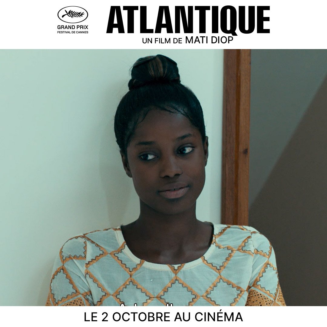Amoureuse de Souleiman, Ada est promise à un autre homme. Quand son amour disparaît en mer, elle se retrouve face à elle-même. #Atlantique, un film de #MatiDiop, Grand prix au <a href="/Festival_Cannes/">Festival de Cannes</a>, le 2 octobre au cinéma.