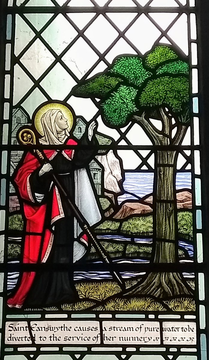Today is the feast day of Folkestone's patron saint, Eanswythe #FindingEanswythe #SeptemberSaints