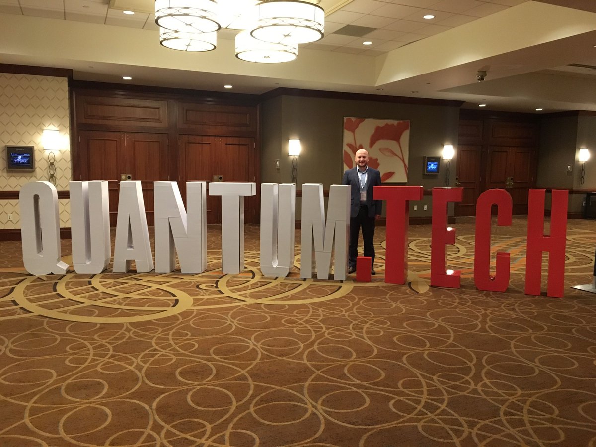 kets_quantum's tweet photo. Thanks for having us @QuantumTech_ we're looking forward to London 2020 #quantumcomputing #quantumtechnologies #QuantumTech_ https://t.co/UCLBmND6BT