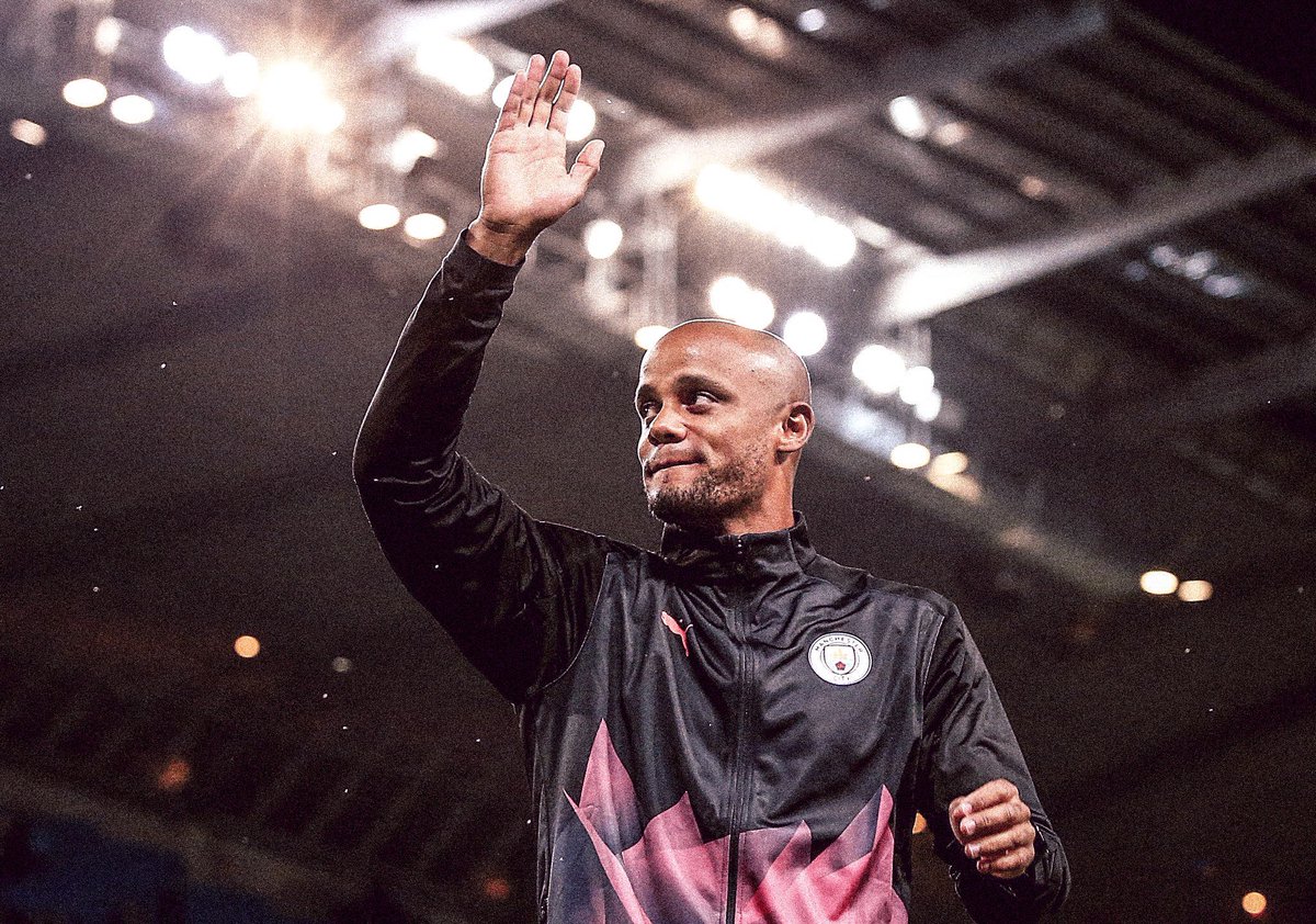 FOOBE_'s tweet photo. Vincent Kompany on his Testimonial: “There Is a street named after me, there were 51.000 people in the stadium. I realise that that is something very special. They’re even going to build a statue for me, I don’t really know what to say about that. I don’t have any words for it.” https://t.co/O4EtMCgVnt