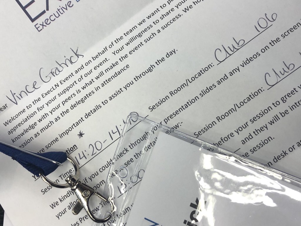 vgratrick's tweet image. Spending the day at the Executive Leaders Network #execln event today where I’ll be sharing my experiences of the technology journey at #mencap