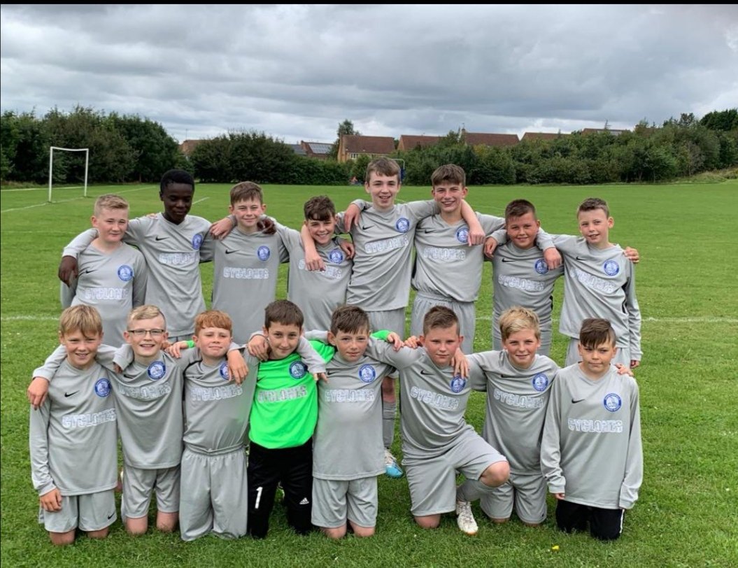 CJBFC's tweet photo. Our U13 Cyclones raised funds for their away shirt by doing a sponsored walk from Hillsborough to the proact. We'll done lads! https://t.co/pBW6RtfKx2