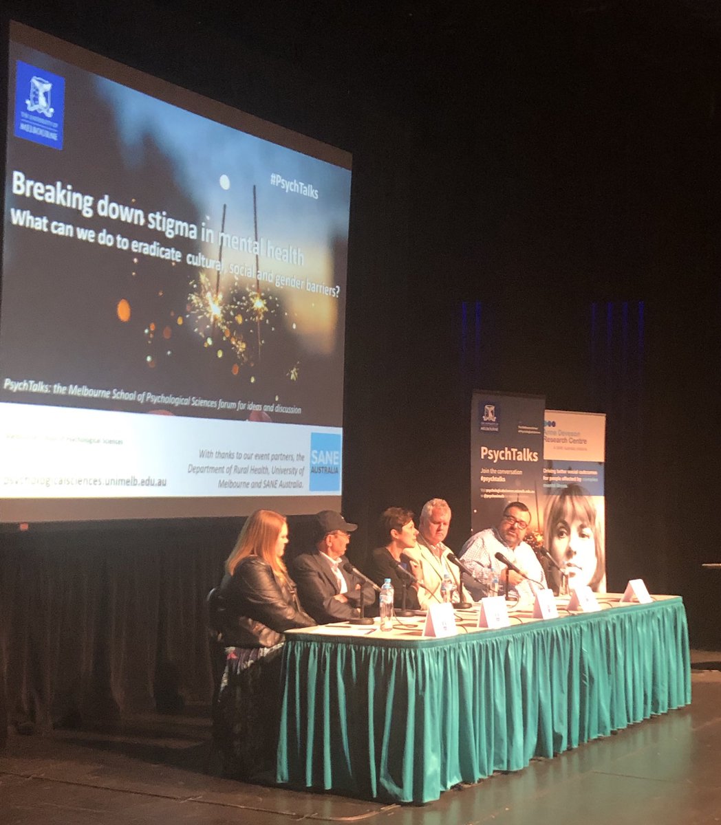 rmbh89's tweet image. Thrilled that @SANEAustralia and @Psychunimelb decided to hold their inaugural stigma-focused #psychtalks event in Mooroopna, a small town located in such a diverse regional area @GreaterShepp