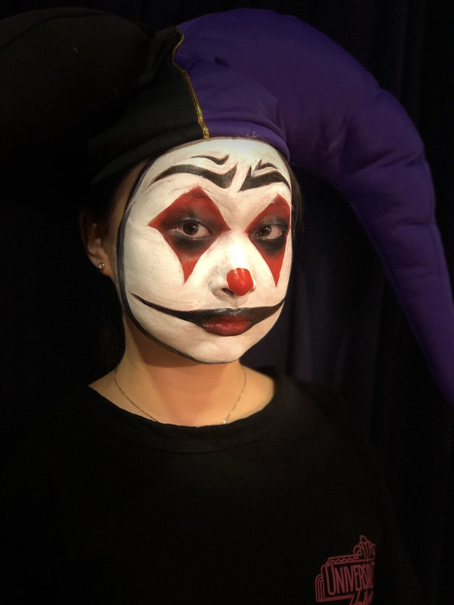 Mime Makeup in Theatre Makeup Class <a href="/hkis_hs/">HKIS High School</a> #engagehkis