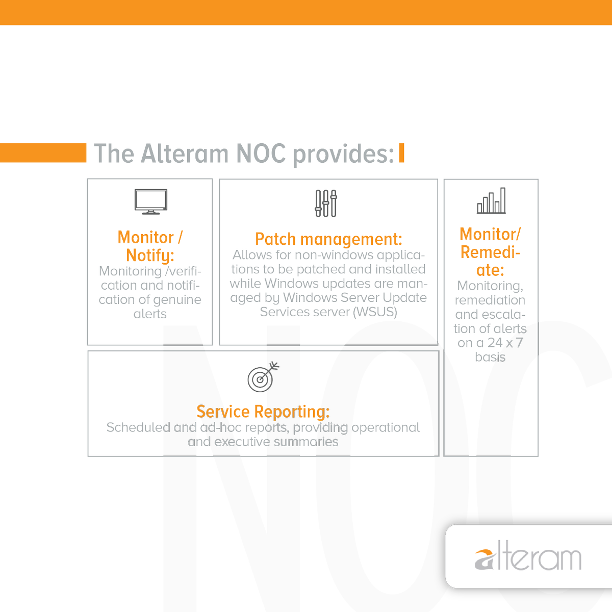 Alteram_SA's tweet photo. Alterams' Network Operations Center will provide you with: https://t.co/3bu7F2wDVH