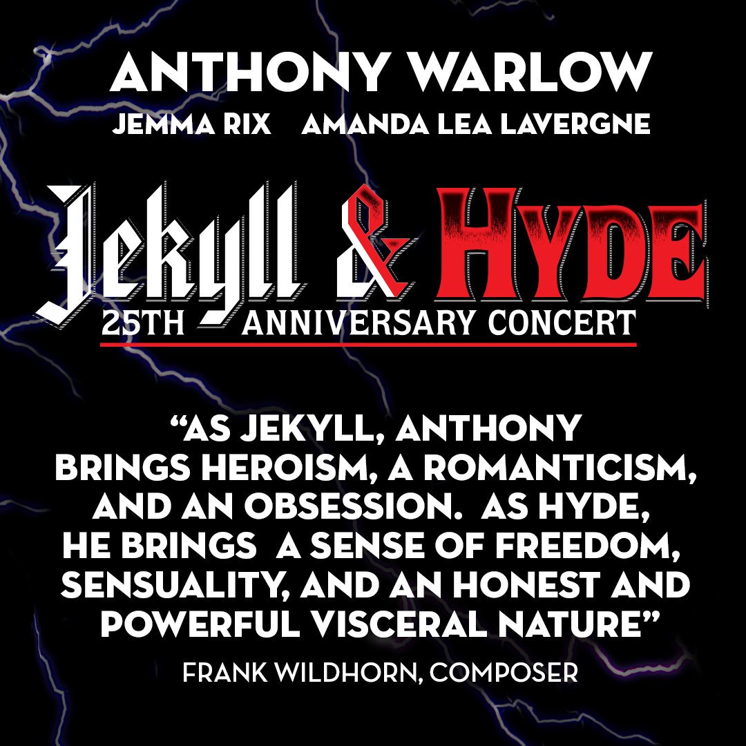 ConcertworksAU's tweet photo. Jekyll &amp; Hyde with Anthony Warlow is selling fast. On stage in Sydney &amp; Melbourne in 6 weeks. A star studded cast with celebrated opera, tv, film and music theatre stars. 
https://t.co/ZUeN9FRELp
Melb: Fri 25 + Sat 26 Oct
Syd: Sat 2 Nov - one night only! https://t.co/41vWuVjblR