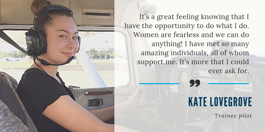 AirservicesNews's tweet photo. Scholarship helps Kate aim at the Flying Doctor 👉 https://t.co/mLNkQMJaEU via @OzFlying 🛩️👩🏻‍✈️ #aviation #avgeek #pilots #scholarships #WomenInSTEM #WAIAus @WomenInAviation https://t.co/MqPMyYDftY