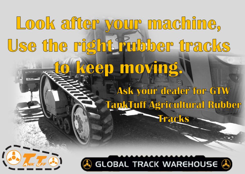 gtw_track's tweet photo. Need Ag Tracks #spareparts #gtw #rubbertracks #hitachi #yanmar #kobelco #Komatsu #Kubota #asv #Terex #bobcat #volvo #JCB #rubbertrack #earthmoving #agricultural #Agriculture #CAT #IHI #case #johndeere #newholland #challenger #Morooka #neuson https://t.co/1ymWoCwtkx