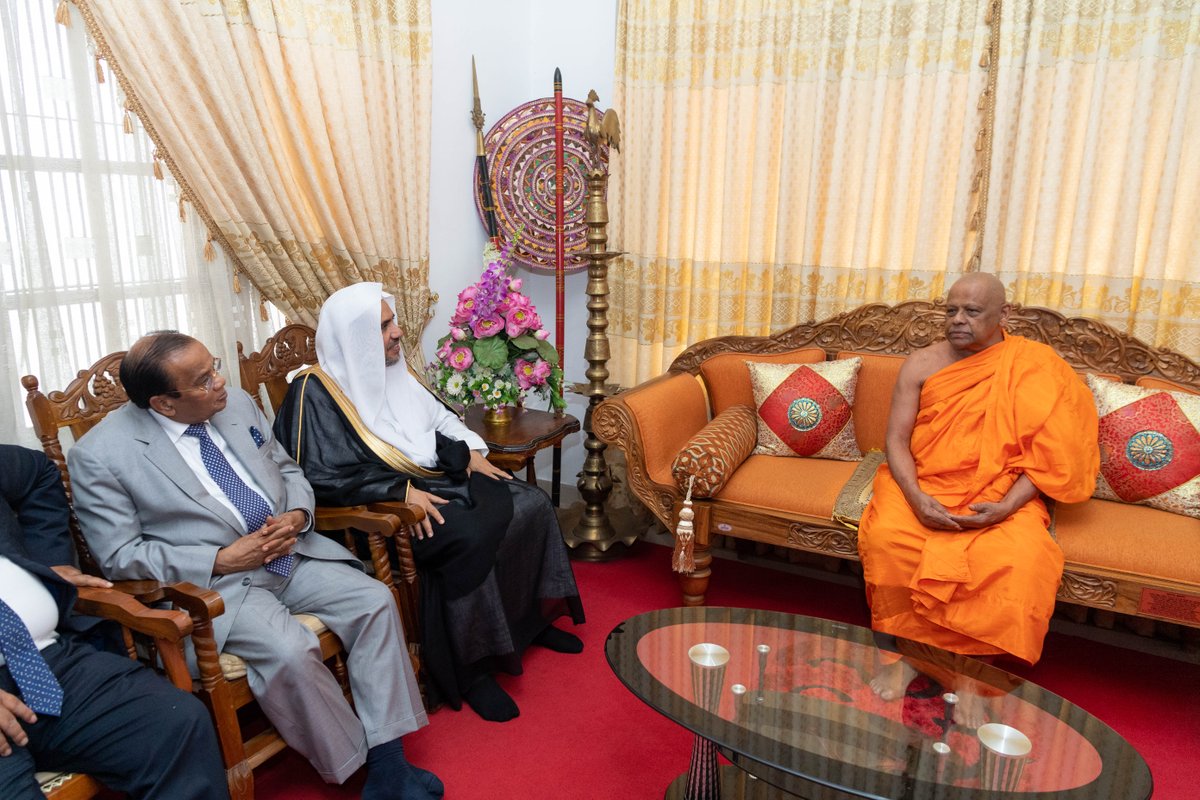 Muslim World League On Twitter While In Srilanka He Dr Mohammadalissa Learned More About