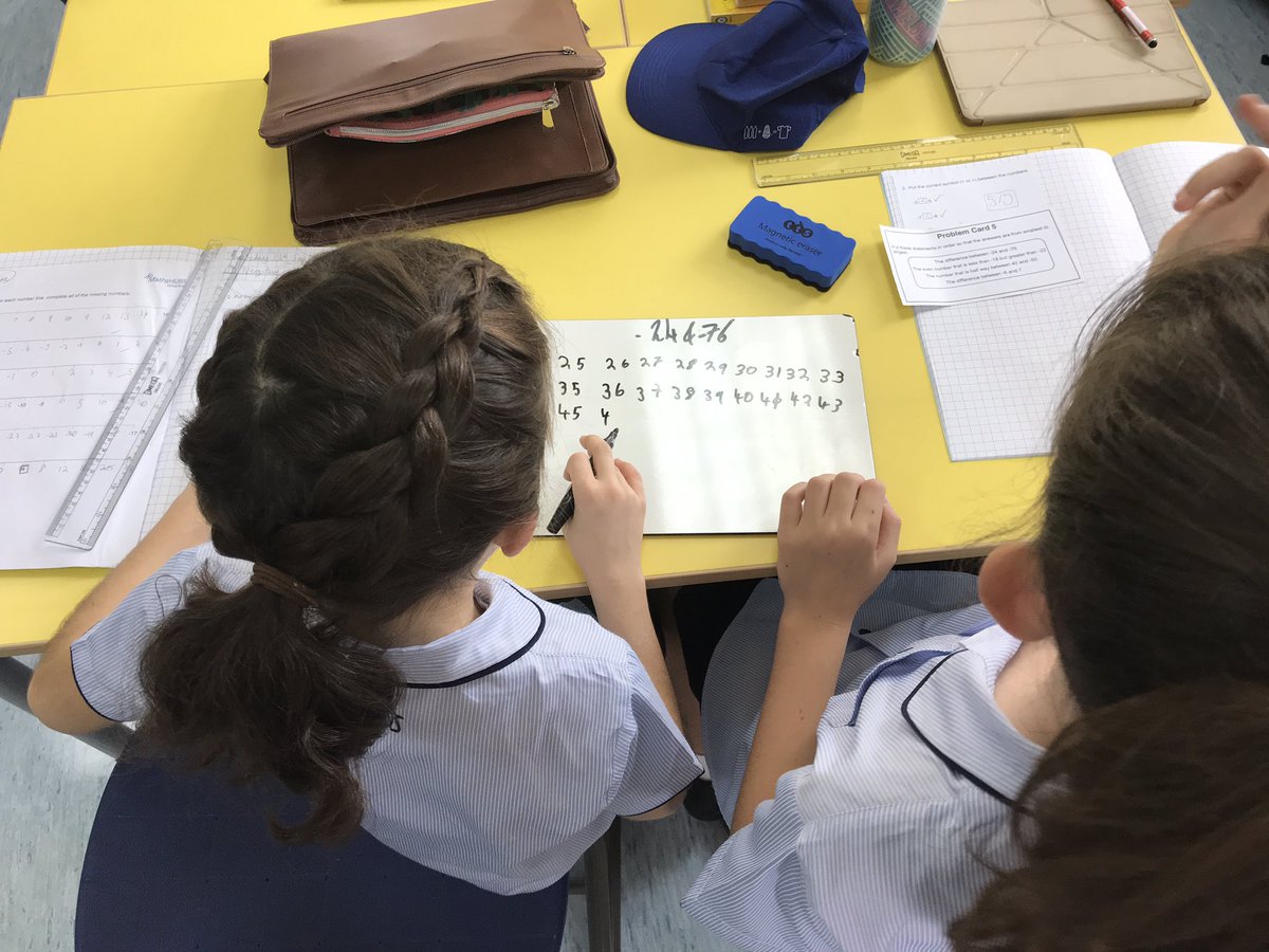 JESSPrimaryYR4's tweet photo. #jessmaths 
Problem solving skills on show this morning as we tackle questions that use negative numbers. https://t.co/BilbWZcqyy