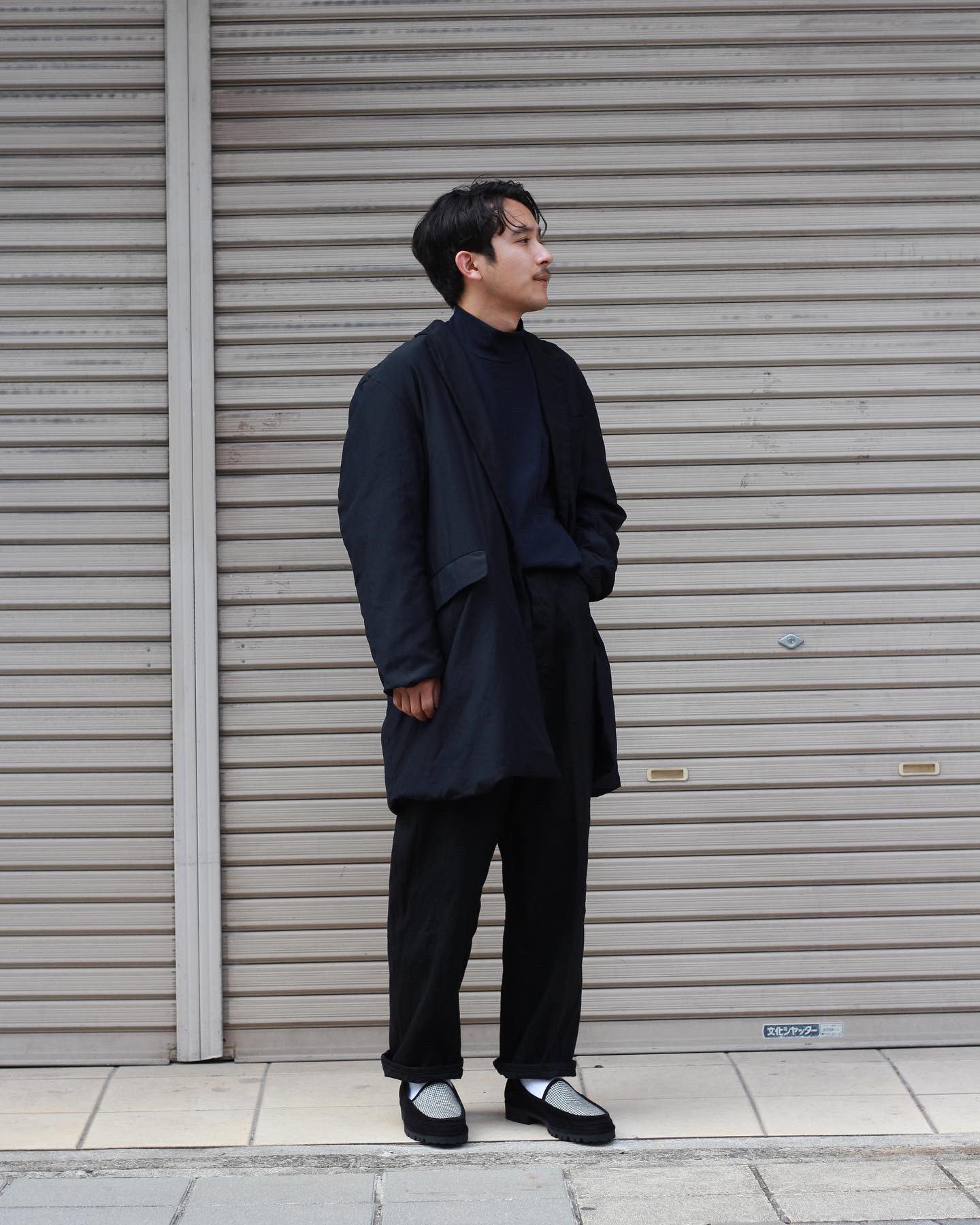 COMOLI シルク ウールチェスターコート NAVY サイズ3 | veranstaltungen.lkz.de