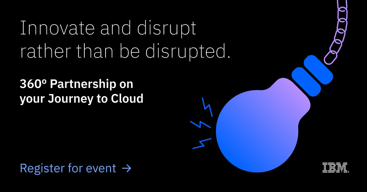 wowlife's tweet photo. Learn how to circumvent your complex IT challenges with a holistic strategy rooted in leveraging cloud, AI, automation & security. Attend the virtual event to accelerate your cloud adoption https://t.co/Jl9QbWack4 #RethinkCloud360 https://t.co/gzdle80qdX #IBMServices #IBMCloud https://t.co/HCyczYh04z