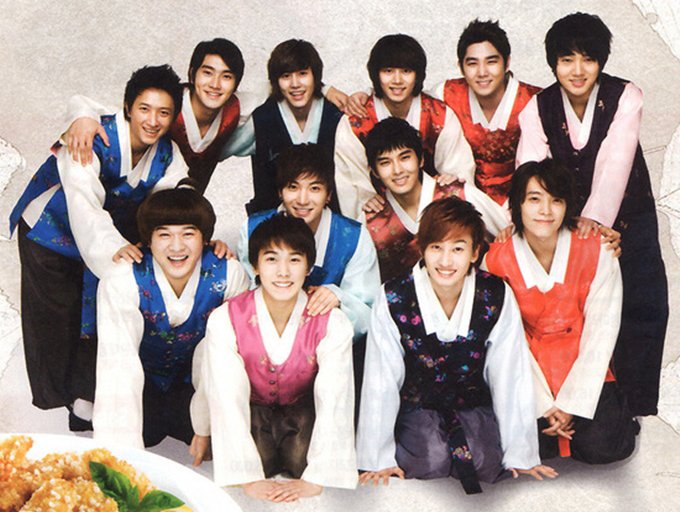 Bringing back this Super Junior in Hanbok because it's Chuseok! 🥰💙