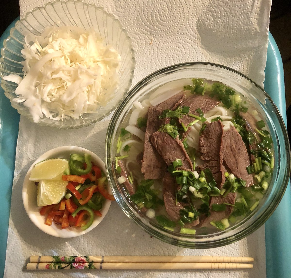 🍜 If I’m having my first meal of the day at midnight, is it considered:

A) breakfast 
B) lunch
C) dinner
D) Who cares. It’s phổ. 😋

#allday #momsrecipe #vietnamesefood