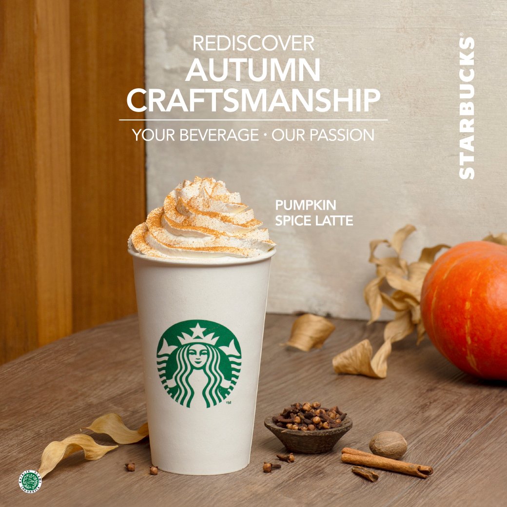 SbuxIndonesia's tweet photo. Be a #BeLEAFer and sip your #PumpkinSpiceLatte!
Khusus bagi pemegang kartu kredit BCA, Flazz & Sakuku, nikmati 'FREE' minuman apapun dengan ukuran Tall dengan pembelian minuman spesial Autumn. https://t.co/l80mj9EAnj