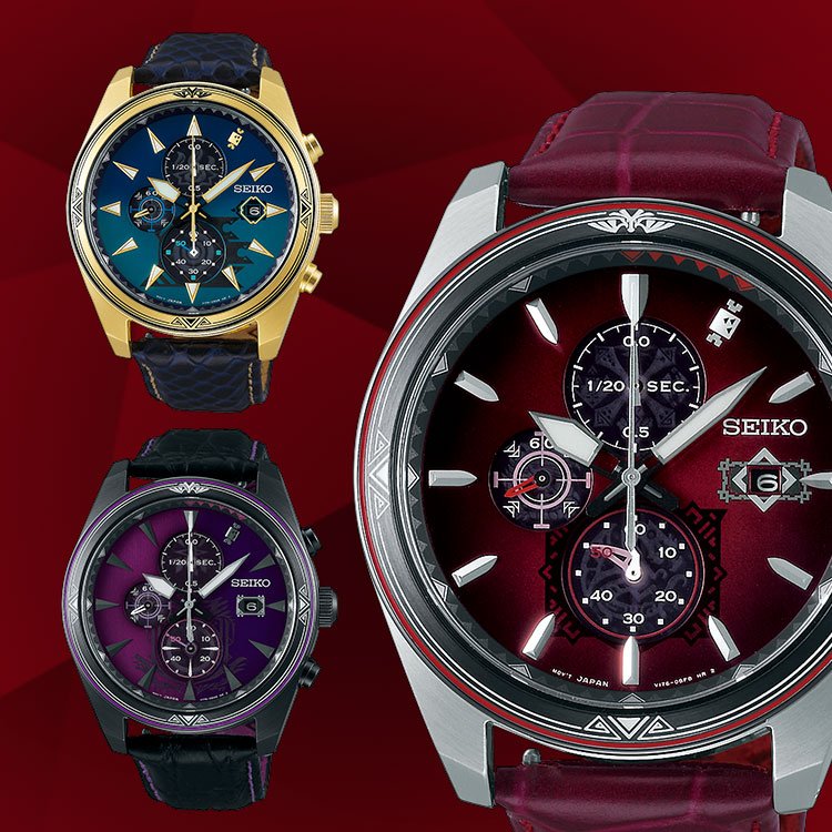 20thセイコーとモンハンのコラボ、クォーツ モンハン』シリーズ15周年