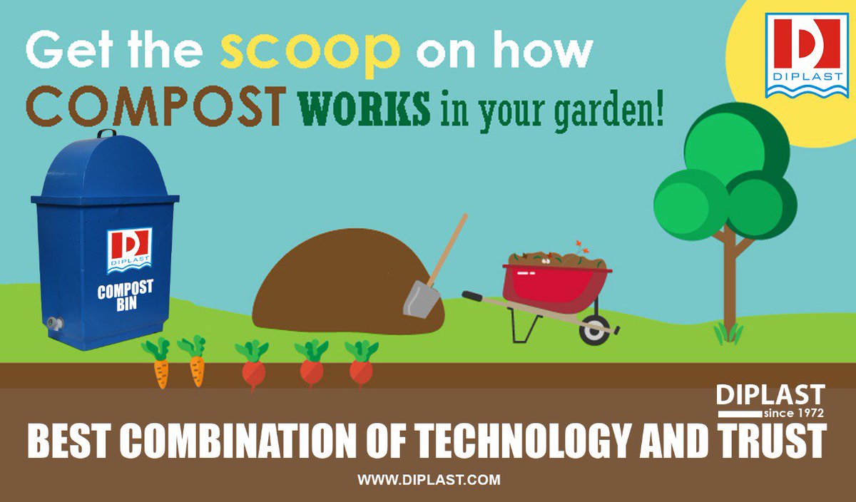 DiplastPlastics's tweet photo. #DIPLAST provides us the Best and Trusted Compost Bin which can be used for Composting.
You can convert your kitchen & garden waste into valuable nutrients rich in food for your garden growth. Size as per the requirement of customers.🤩
𝗙𝗲𝗮𝘁𝘂𝗿𝗲𝘀
- Tough
- Different Sizes https://t.co/haC03m8mwD