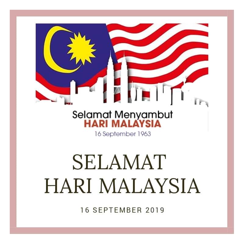 Selamat Menyambut
HARI MALAYSIA semua...

#SayangiMalaysiaku 
#MalaysiaBersih