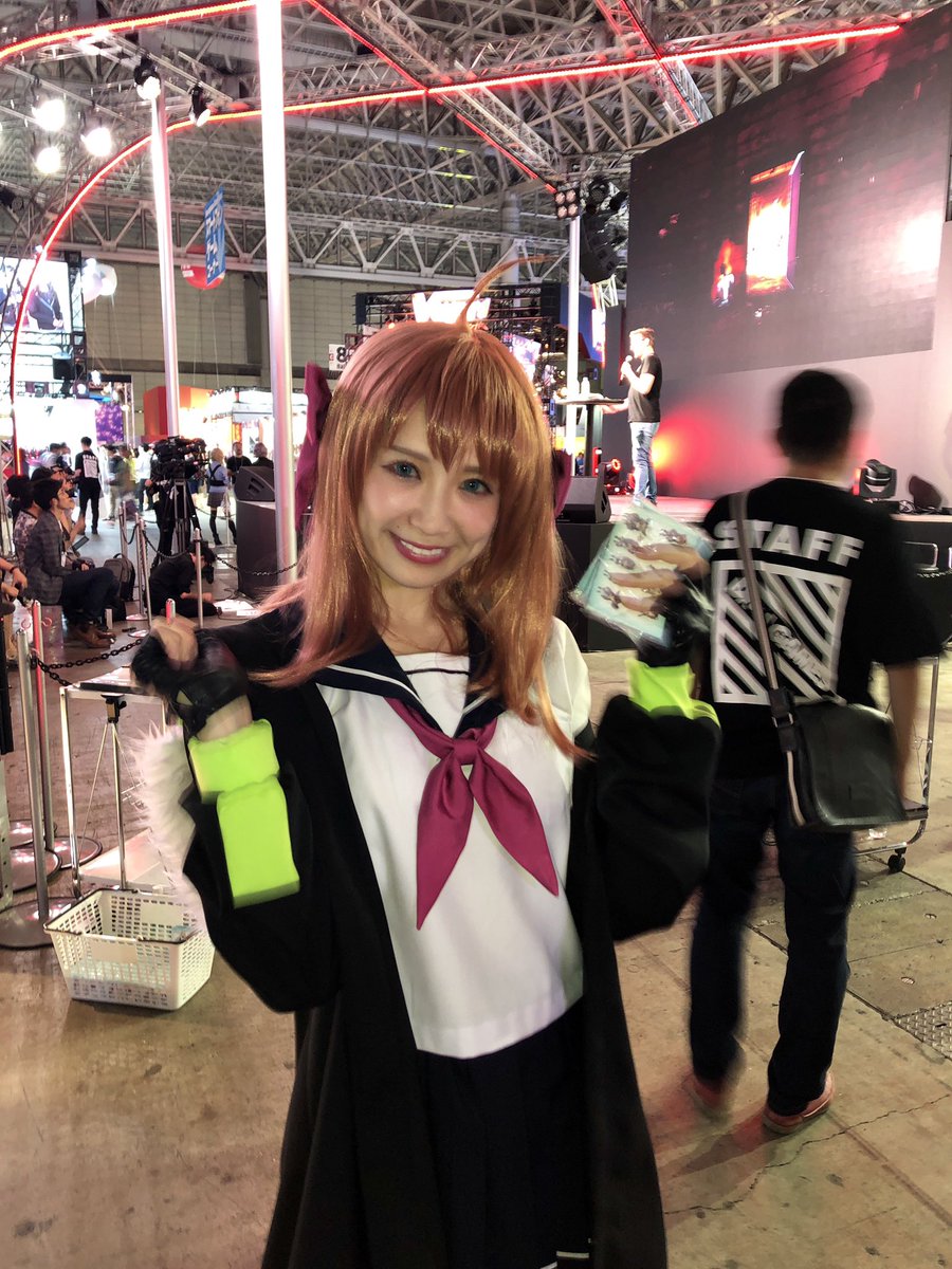 vr_tokyo's tweet photo. DMMGAMESのコンパニオンさん♪その①
#TGS2019 #DMMGAMES https://t.co/27uEvQMNdM