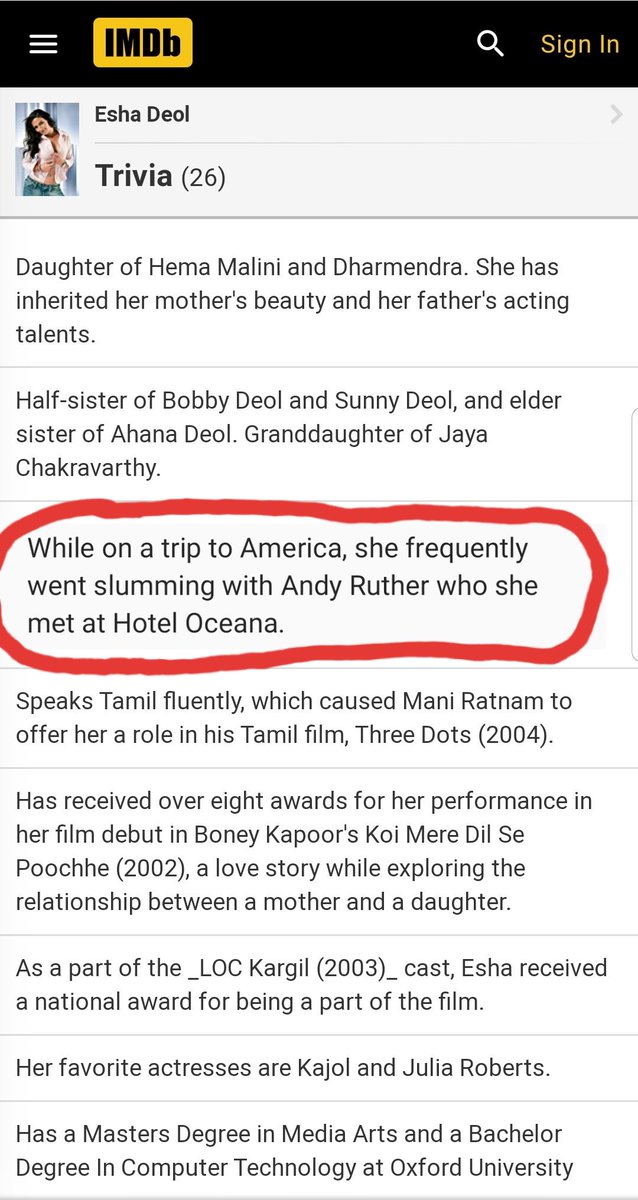 Banangy's tweet image. After the podcast, I had to look up @AndyRuther's old Bollywood crush. Apparently he isn't the only one who remembers that forbidden summer of love! 💑💔