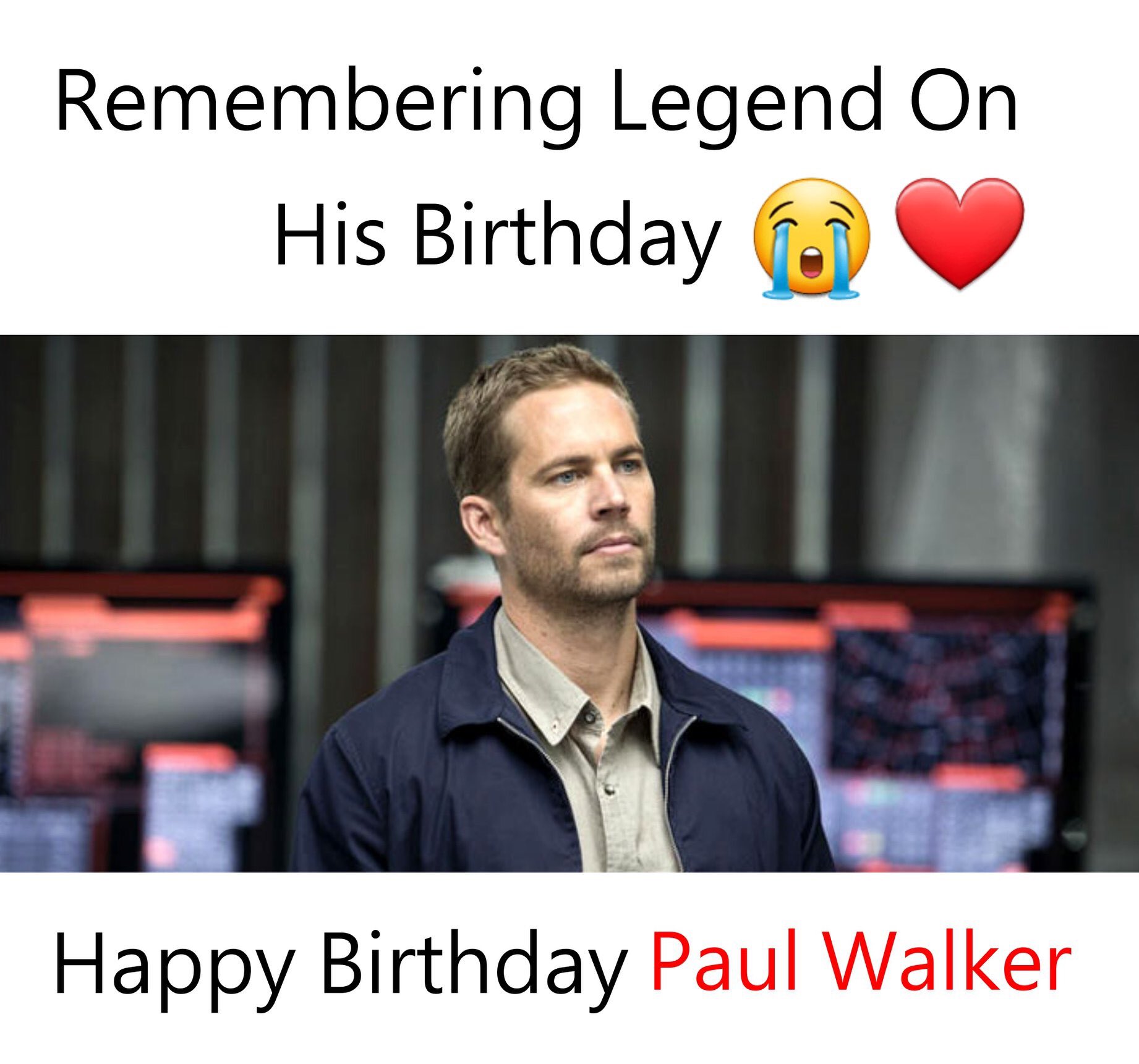 Happy Birthday, Paul Walker! We Miss You 