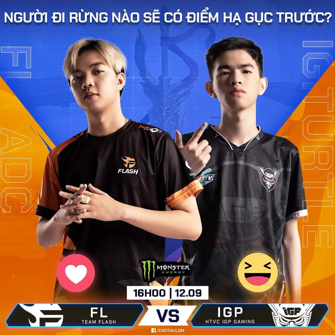 Teamflash_THFan's tweet photo. อย่าลืม! 4 โมงเย็นวันนี้เรามีนัด!!!
Team Flash แชมป์โลกล่าสุดจะพบกับ IGP Gaming แชมป์ซีรี่ B และเป็นที่ 1 ร่วมกันบนตาราง มาวัดกันเลยว่าวันนี้ใครจะอยู่หัวตารางเพียงหนึ่งเดียว!
Team Flash cố lên! 😉
#TeamFlashVN #IGPGaming #DTDV #AOG2019 https://t.co/iru4HA5VjQ