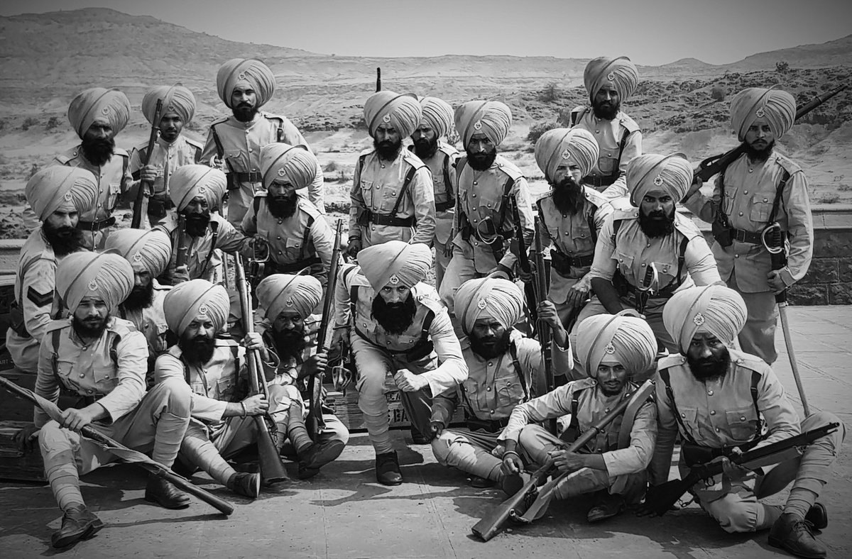 My tributes to the bravehearts of the 36th Sikh Regiment, 21 Against 10,000...a sacrifice which will forever be etched in the pages of history and our hearts 🙏🏻 #SaragarhiDay