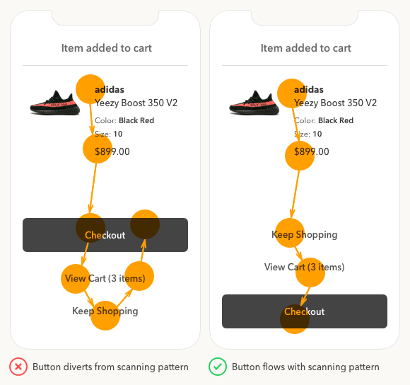 uxlinks's tweet photo. 5 Techniques to Make Mobile Call to Action Buttons Intuitive > https://t.co/PdR1ym52tz
#ux #uxdesign #ui #uidesign #visualdesign #cta #productdesign #ecommerce #userresearch #appdesign #webdesign #intuitive #usability #conversion #color https://t.co/MW0KmxzAc7