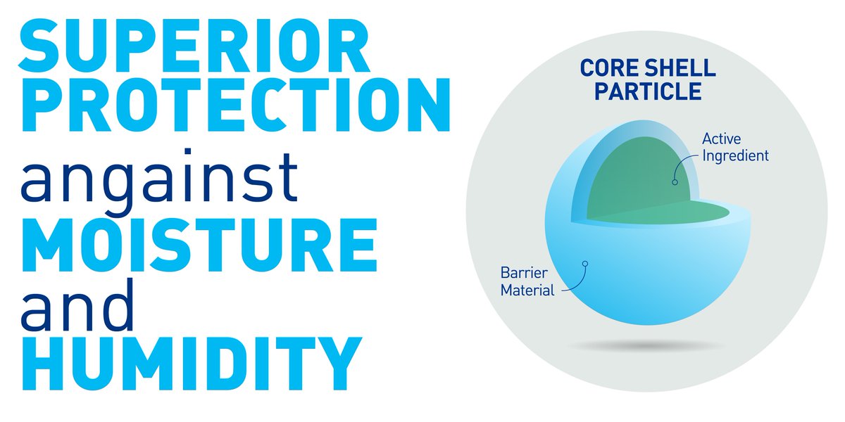 tastetech's tweet image. CoreShell – Delivers superior protection

CoreShell encapsulation provides a barrier between two or more incompatible substances, ideal for protecting an active ingredient where humidity &amp;amp; moisture are present. 
Browse our website. 

ow.ly/9lF650w6sHT

#coreshell #innovate