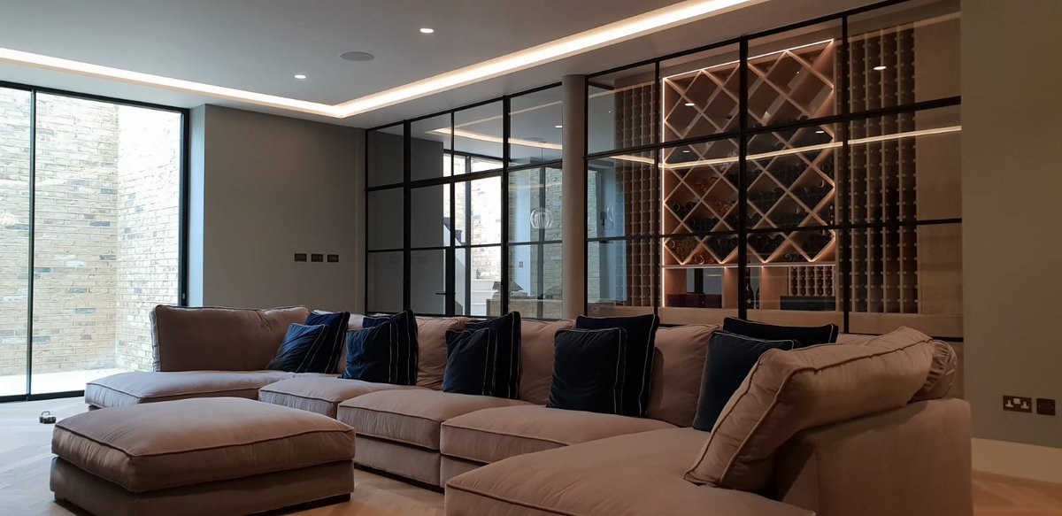 dRAWarchitects's tweet image. This stunning large wine cellar is on its way to completion at our latest Clapham project. #dRAWArchitecture #InProgress #CrittallDoors #WineCellar