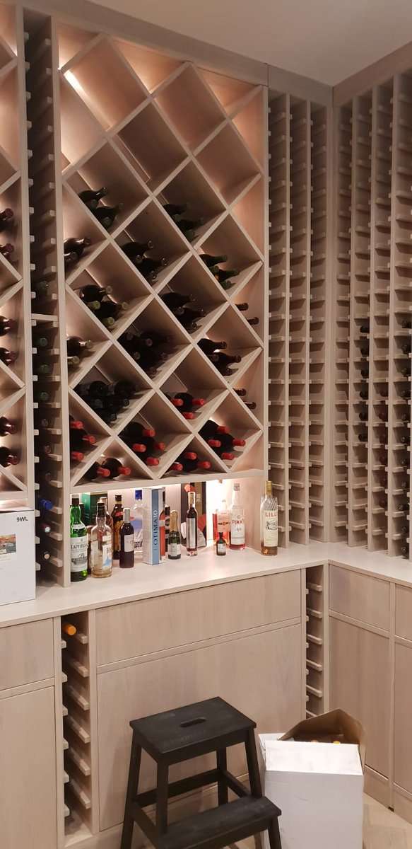 dRAWarchitects's tweet image. This stunning large wine cellar is on its way to completion at our latest Clapham project. #dRAWArchitecture #InProgress #CrittallDoors #WineCellar