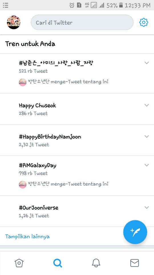 DeviBTS136's tweet photo. 💜💜💜💜💜💜💜💜Trending👏👏👏👏👏👏👏😍😍😍😍😍😍😍😍😍😍😍
RM I LOVE YOU😘😘😘😘😘
#DeviRM
@BTS_twt https://t.co/VVXfB5zTRN