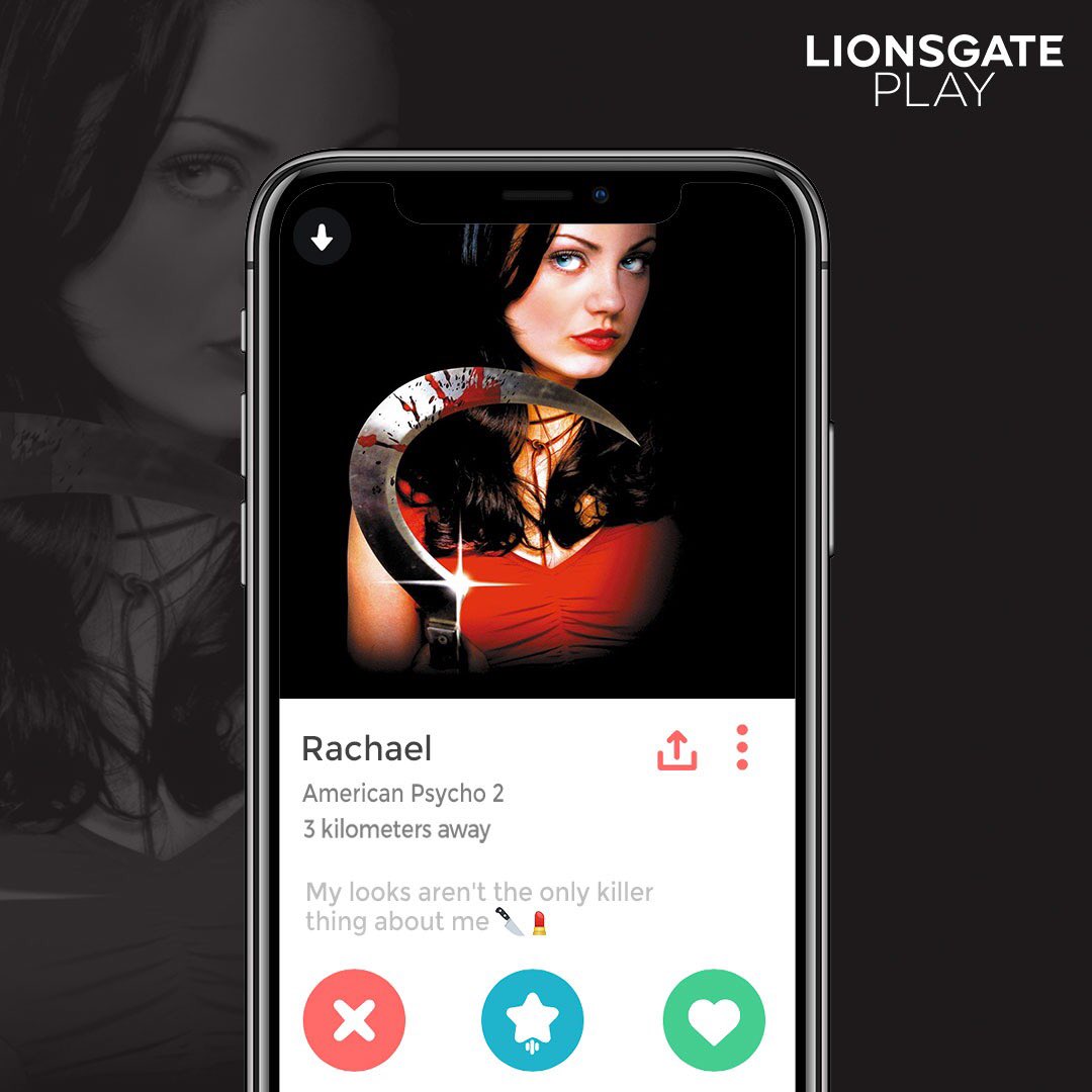lionsgateplayIN's tweet photo. Who would you swipe right on? Let us know in the comments below! Find your ideal match a click away on Lionsgate Play, streaming now on Vodafone Play and Idea Movies & Tv!#UnlockForEntertainment #OpenWater #StepUp #Nerve #AmericanPsycho https://t.co/WWxGYYOUT7