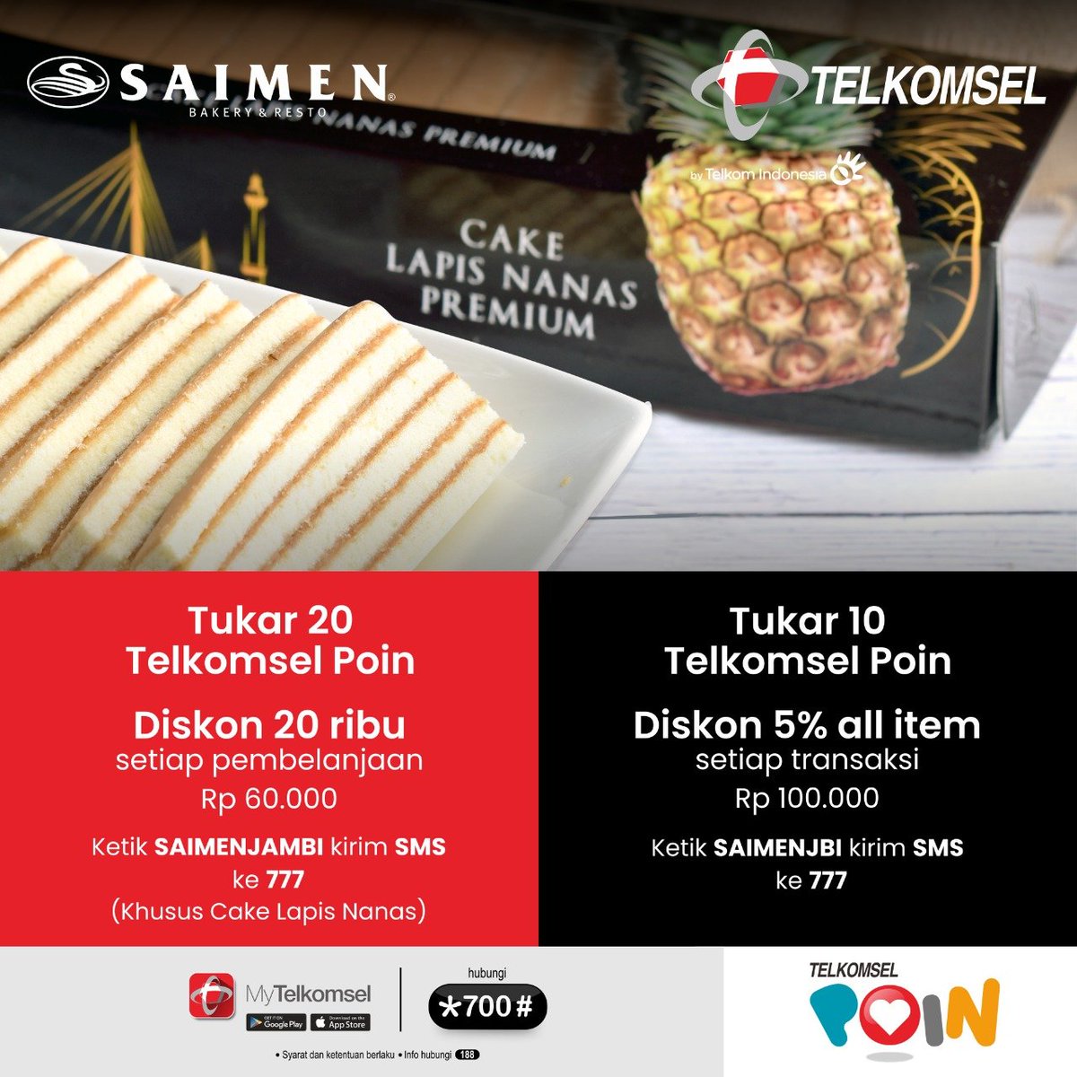 Download Saimen Bakery Resto On Twitter Saimen Kota Jambi Ada Di Pasar Jambi Sipin Simpang Rimbo Talang Banjar Jpm Trona Foodcourt Mandala Mart