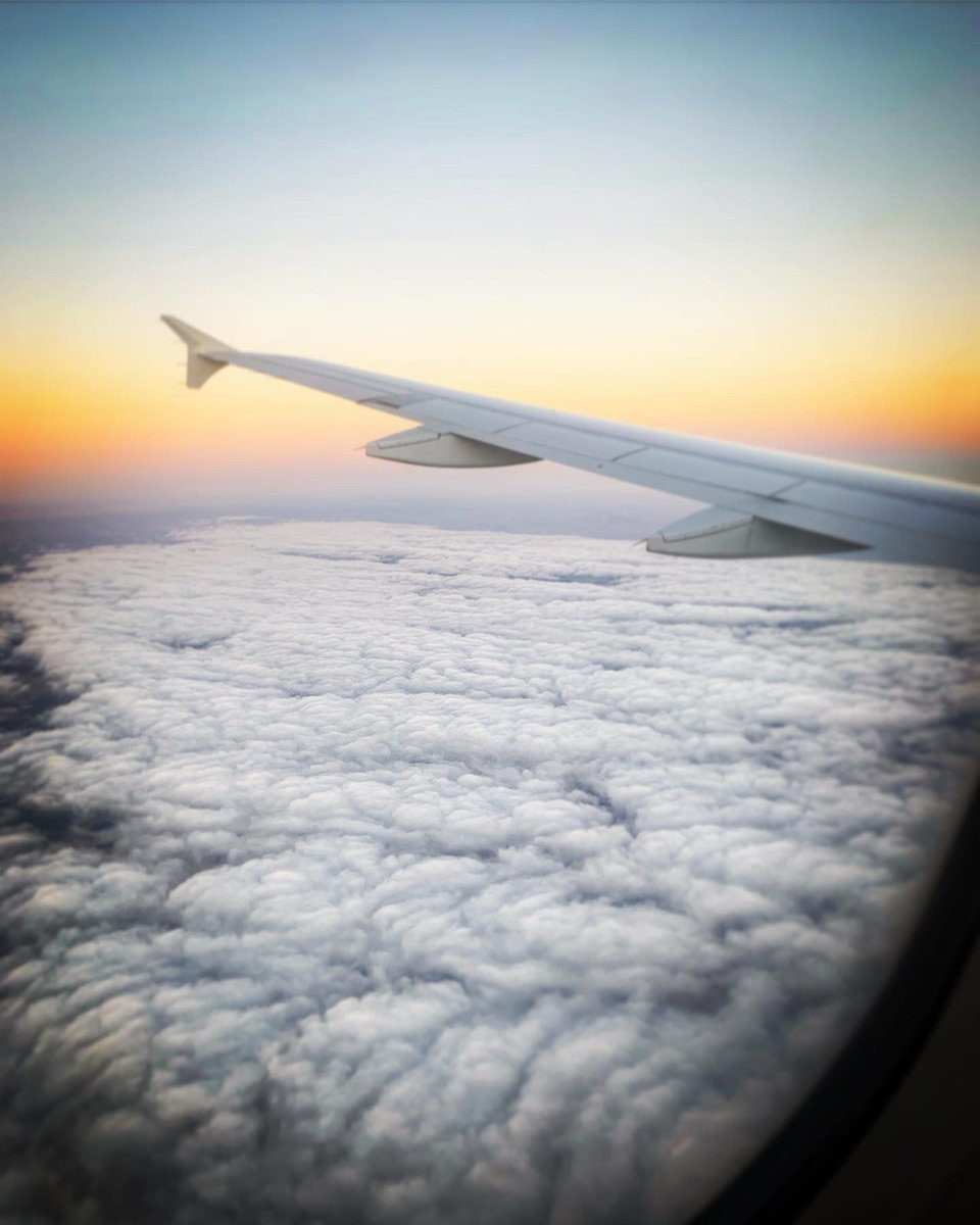 vsoisic's tweet photo. Fly me to the moon... 
nope to Paris !
Belle journée à vous 
Nb : j’irai bien finir mes heures de sommeil et rêver sur ces beaux nuages cotonneux ☁️😴
#jeudiphoto #airfrance #lejourseleve https://t.co/QXWgUrVmMN