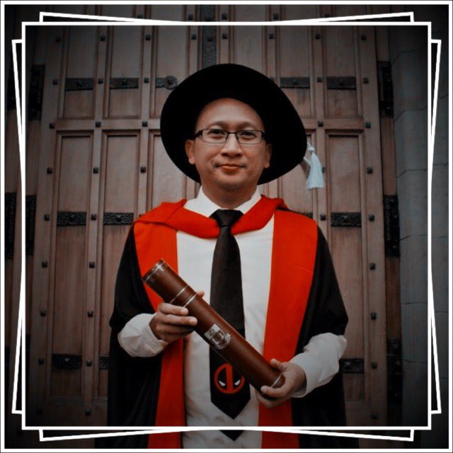 rjotaduran's tweet photo. A year ago, I became a wizard. 🧙🏼♂️ #DoublePhD https://t.co/aE91lmd8Bb