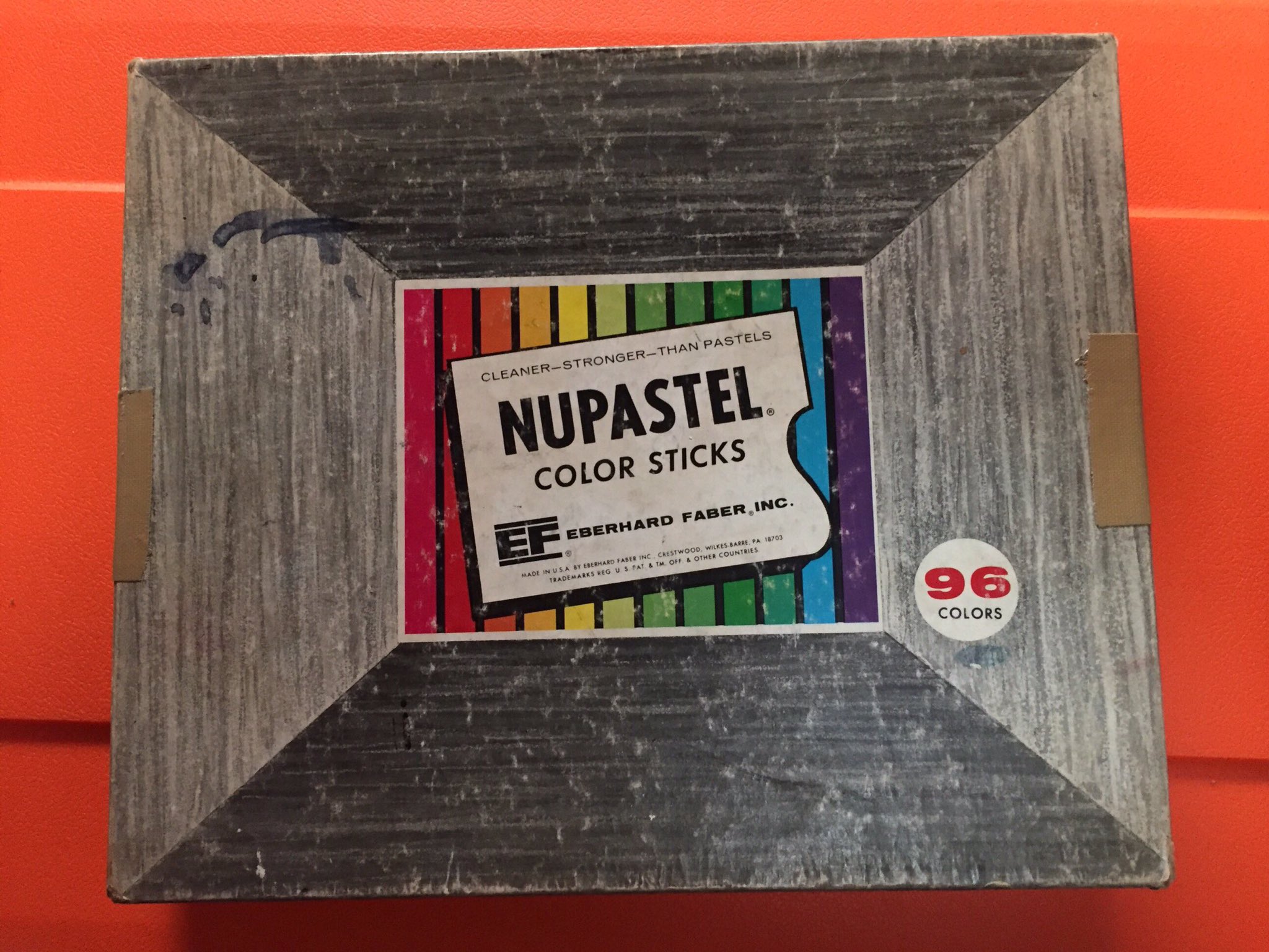 森木 靖泰 クローゼットを整理した時の発掘品その2 パステルのセット 若い頃 イラストや玩具デザインのフィニッシュに使用していたモノ パステルはその昔 某デザイン会社で先輩方のテクニックを見よう見まねで憶えました マーカーテクニックも