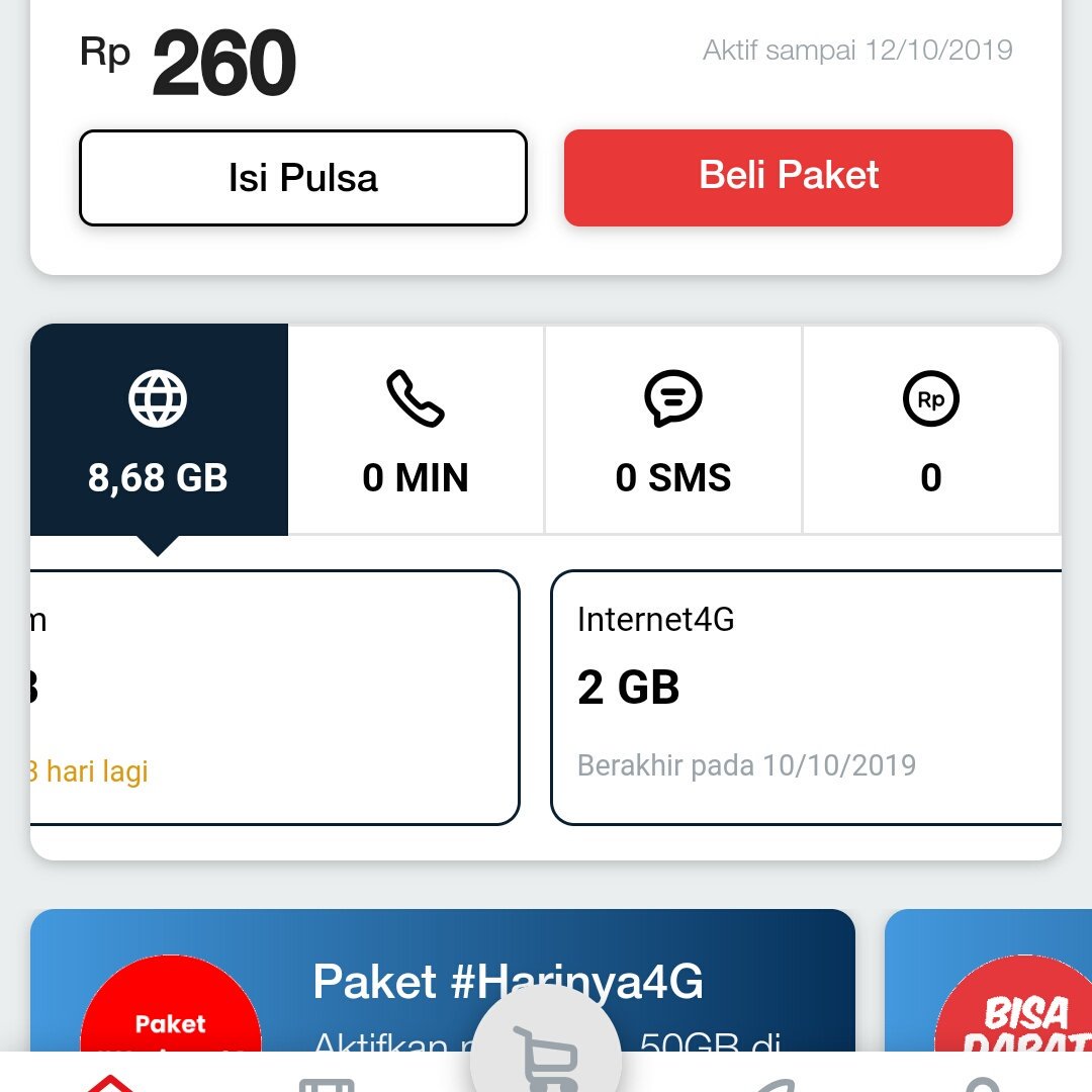 Mau atuh ah..tinggal 2GB lagi min.. 6 nya Hooq 😂 #Pulsadata100K