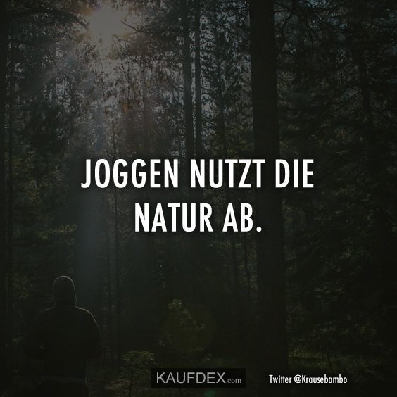 Kaufdex On Twitter Joggen Nutzt Die Natur Ab