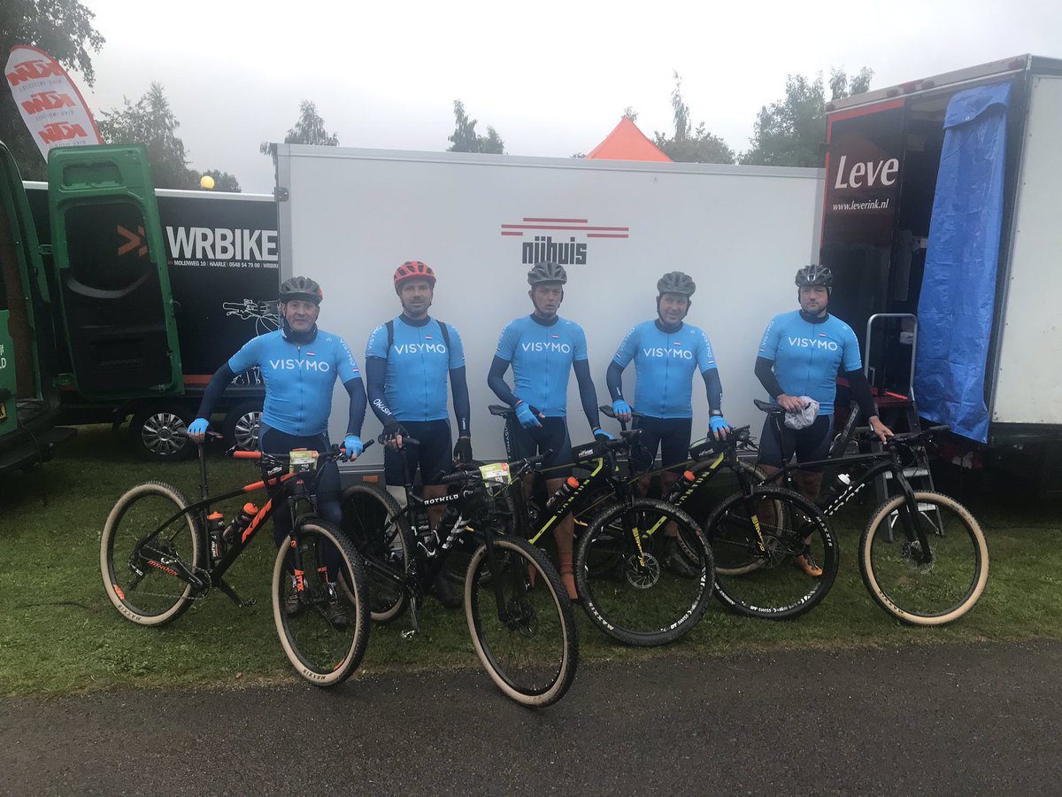 FrankGlaubitz's tweet image. #teamR4D Dag 5 @Duchenne_Heroes Drielanden Klassieker 105km 1863hm @duchennepp @VISYMO_NL