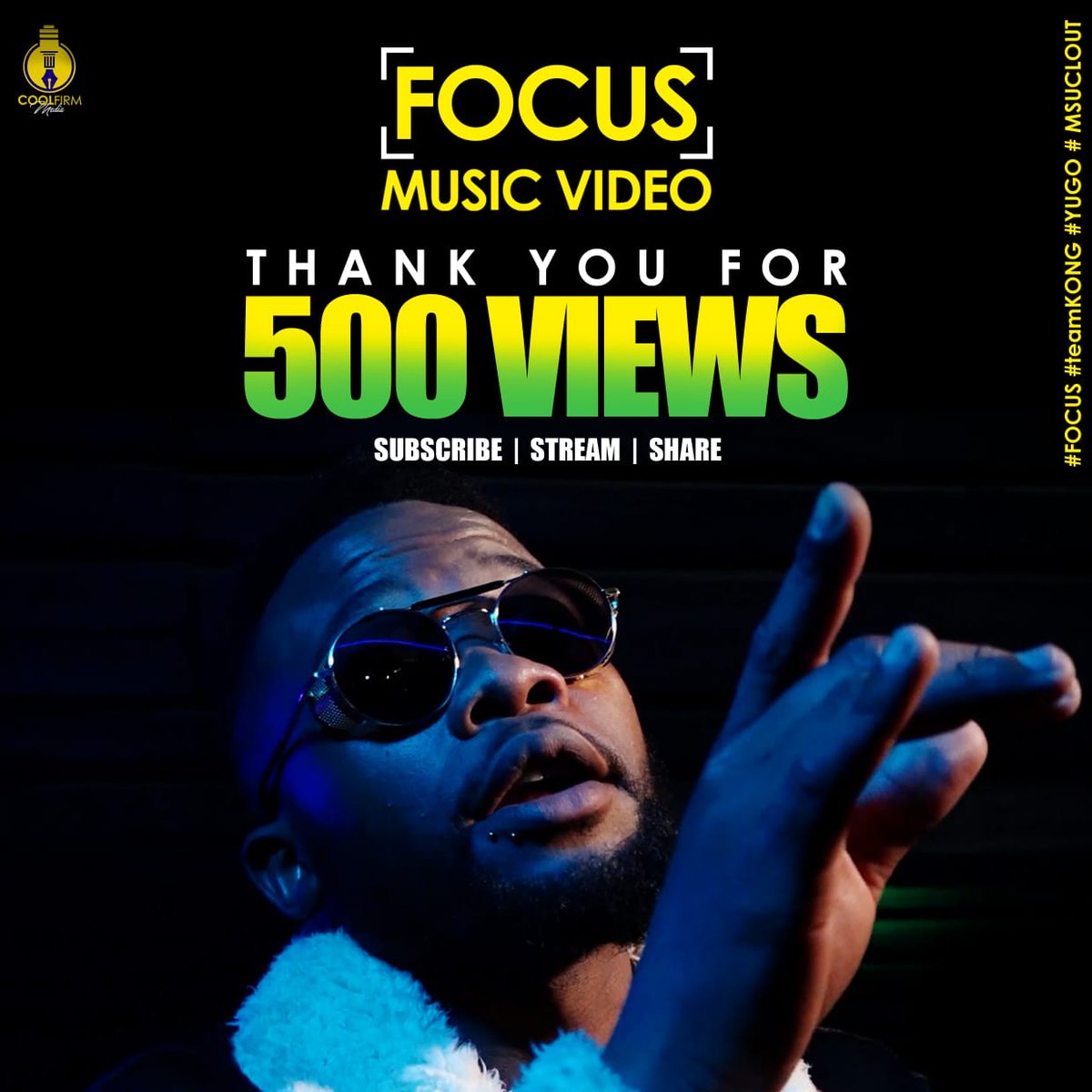toreytana's tweet photo. We just reach our first milestone of 500 views all thanks to those of you who peeped the vid. If you still havent, check it out here-> https://t.co/JoG1X6HX19
#Focus #TeamTana #KONG #MsuClout #Rap #Trap #Music https://t.co/y8hNLdgP2T