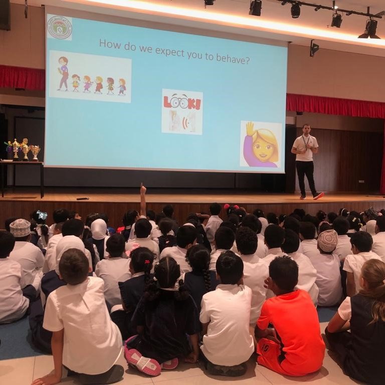 HayAlSharooq's tweet image. Our key stage 2 stars of the week awards assembly. #HASIS #awards #students #sur