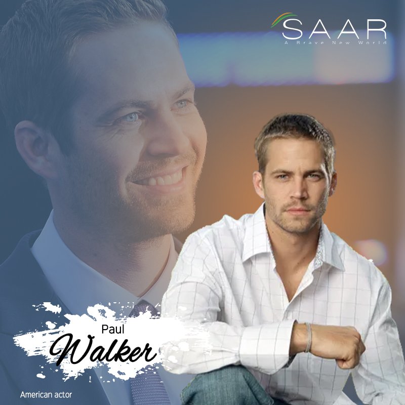 saaritresources's tweet photo. Happy birthday to #PaulWalker was an American #actor, social activist & philanthropist. He was best known for his role as Brian O'Conner in The #FastAndFurious franchise. #HappyBirthdayPaulWalker #saaritresources https://t.co/o8J7dgvbBX
