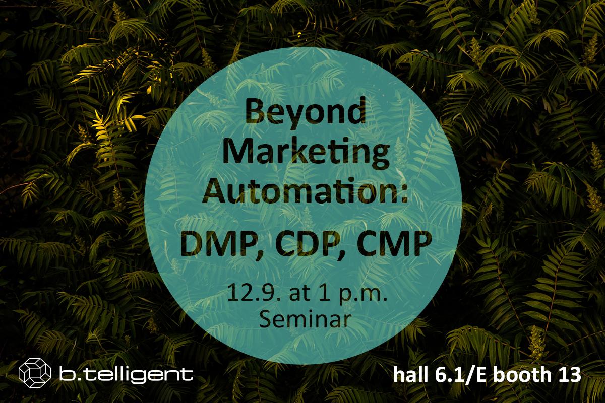 Guten Morgen ☀️ zum 2. Tag der #DMEXCO19! Wir starten mit einer Empfehlung in den Tag: Um 13:00 Uhr spricht <a href="/samtage/">Sebastian Amtage</a> im Kongresszentrum Nord, Seminar 5 zum Marketing-Hype #CustomerDataPlatform! Nicht verpassen! #CDP <a href="/dmexco/">DMEXCO</a> #MarketingAutomation