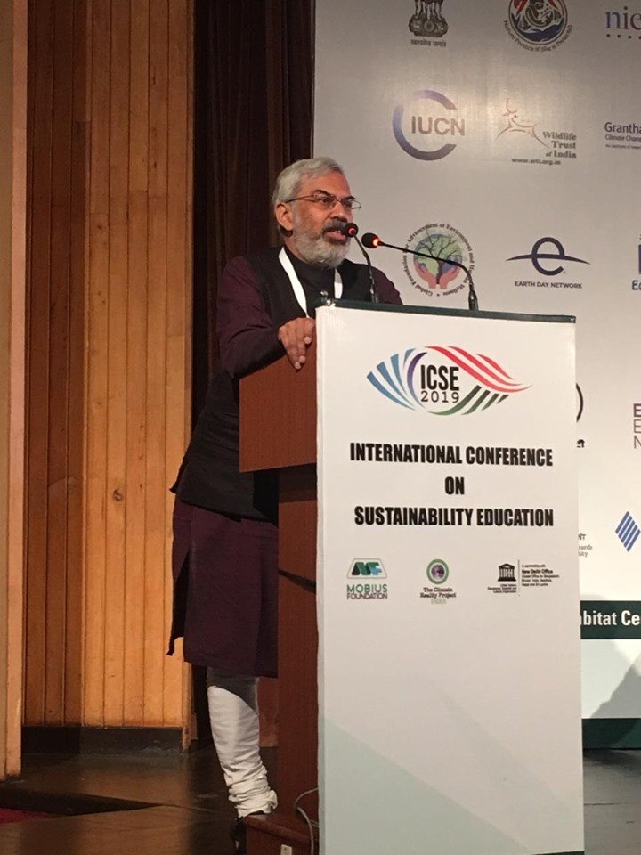 PradipBurmanIND's tweet photo. I was graced by the presence of Mr. Kartikeya Sarabhai, Founder, and Director, Centre for Environment Education (CEE), today.
#ICSEIndia2019 #CurriculumShift #SustainabilityEducation #Conference #SustainableFuture https://t.co/wrYOhfTEEZ