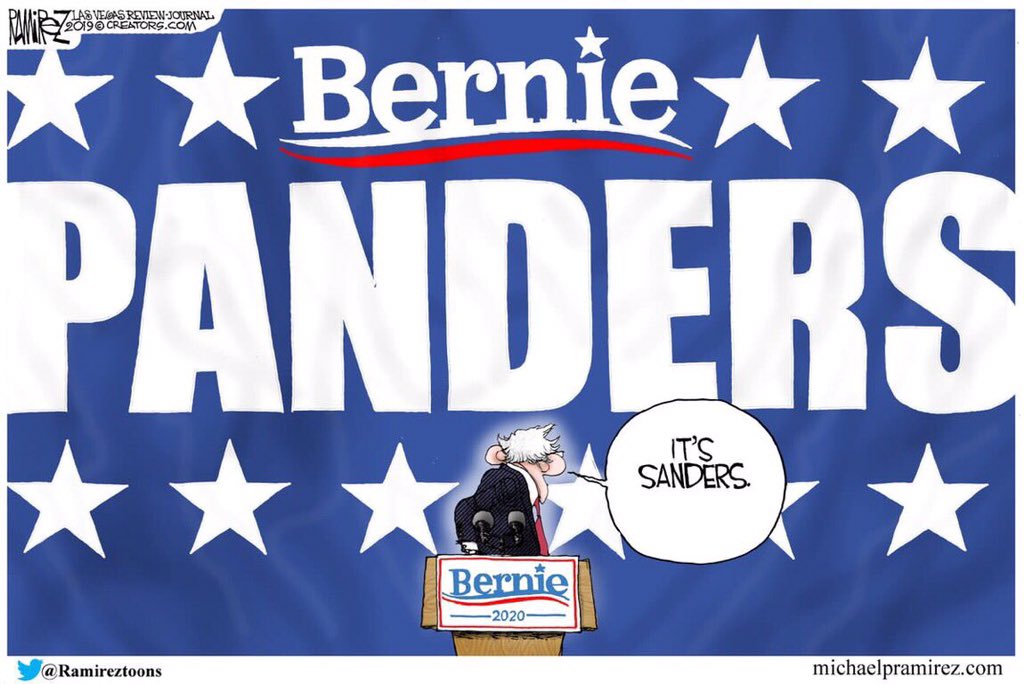 ex_lefty's tweet image. #BerniePanders