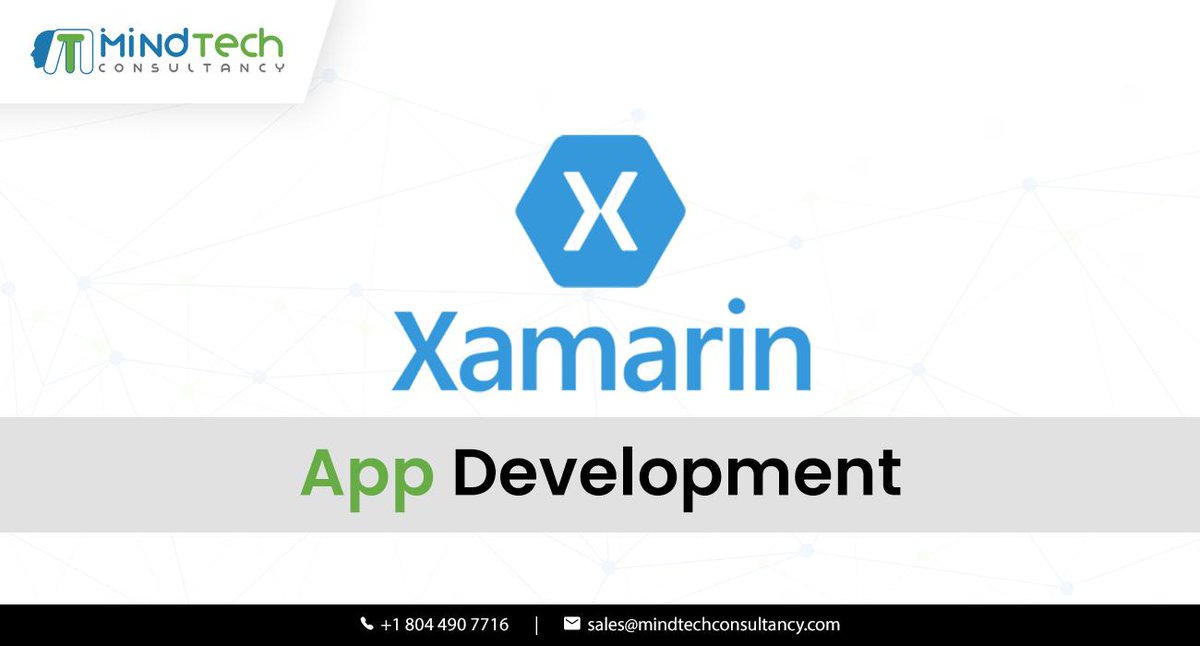 MindTechConslt's tweet photo. MindTech is leading #Xamarin App development company, offering cost-effective Xamarin app development services. https://t.co/FUnFTAnQXy
#appdevelopment #appdev #appdesign https://t.co/YH2Ymt5Oja