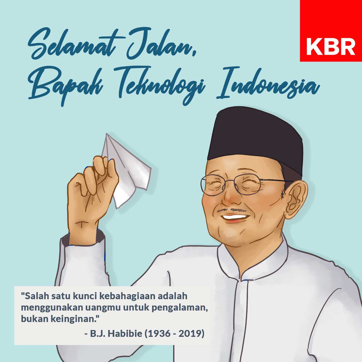 beritaKBR's tweet photo. Pada 1998, Habibie diangkat sebagai Presiden ke-3 RI.

Di masa kepemimpinannya, lahir sejumlah UU yang mendukung iklim demokratis diantaranya UU ttg Partai Politik, UU tentang Pemilu &amp; Undang-undang Pers.

Selamat Jalan Pak Habibie

Selamat Berjumpa dgn Kekasih Hati 

#BJHabibie https://t.co/RRMn4rqGKp