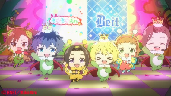 SideM_WakeMini's tweet image. AT-Xにて『アイドルマスター SideM　理由あってMini!』再放送が決定しました！
【放送日時】＃1-6　9月25日（水）24：00～24：30
＃7-12　9月26日（木）23：00～23：30
お楽しみに！
#ワケミニ